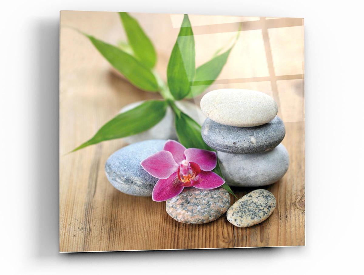 Shintai I Tempered Glass Wall Art, 12" x 12"