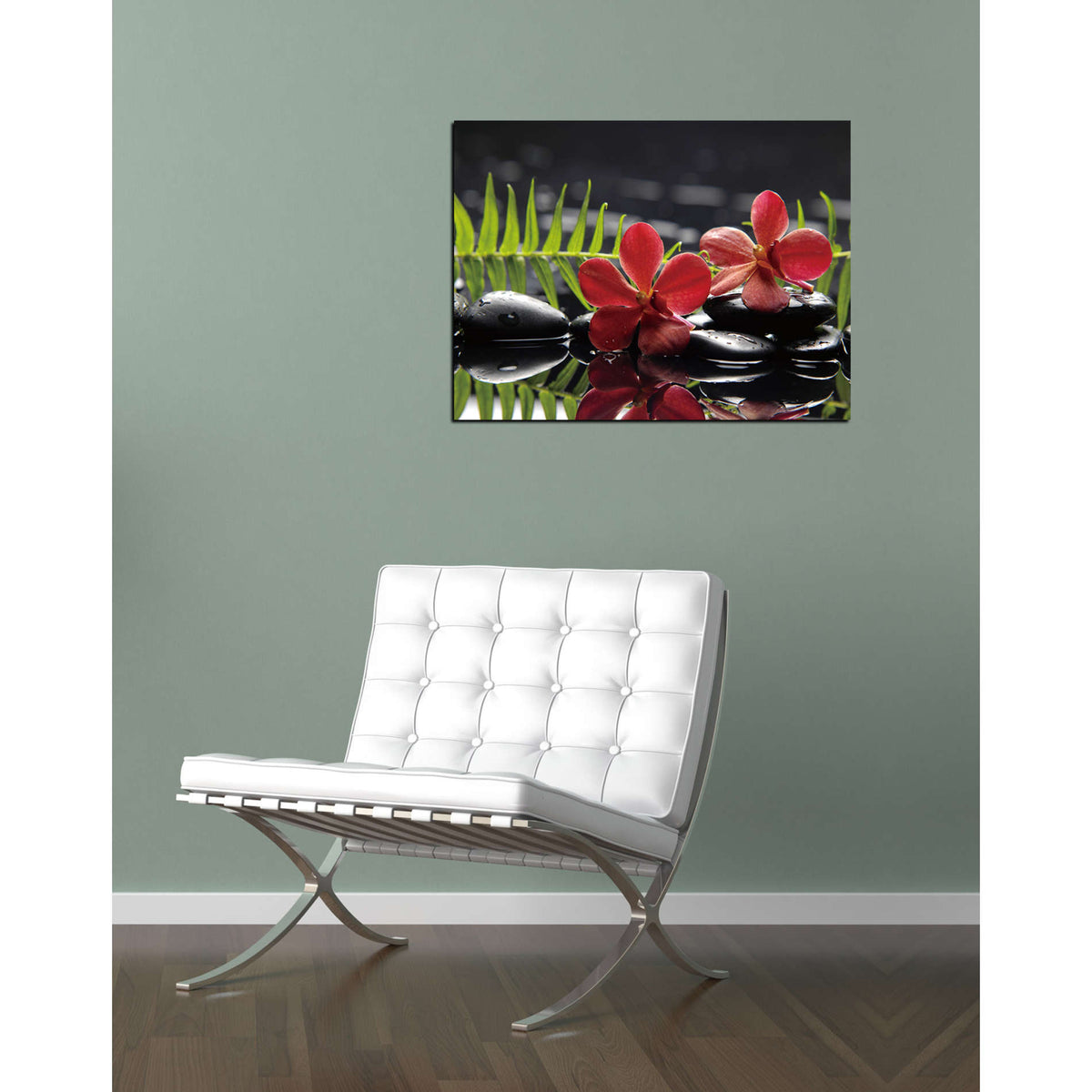 Natural State Tempered Glass Wall Art, 12" x 16"