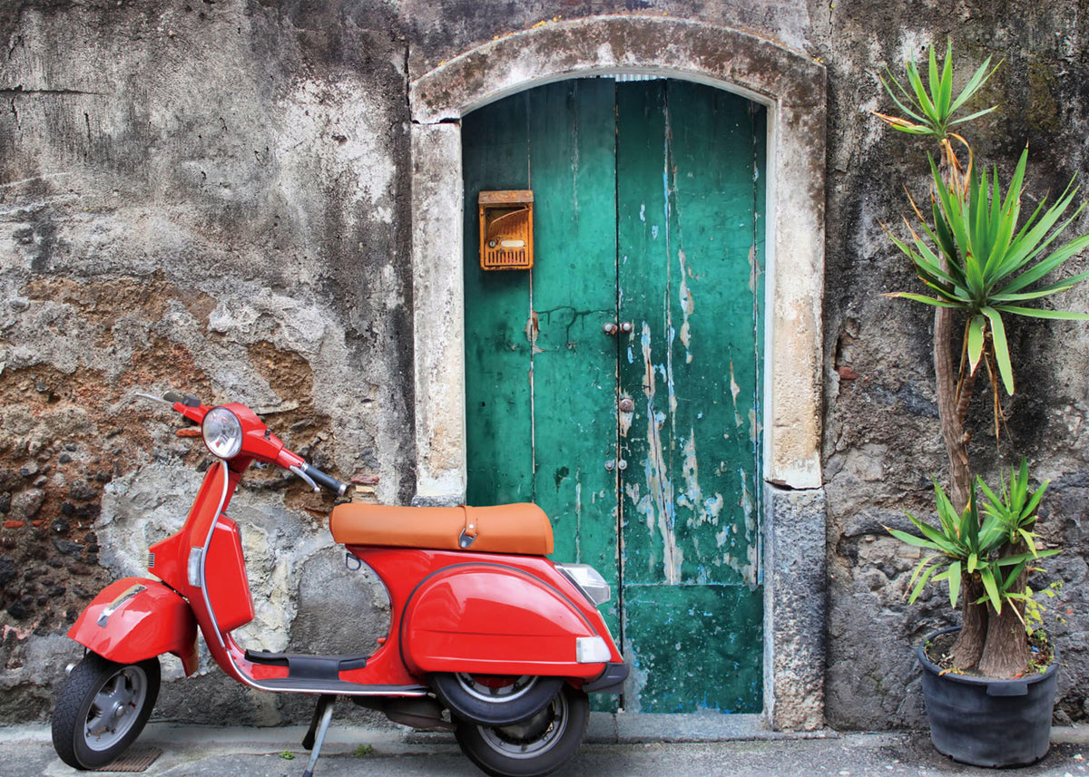 La Dolce Vita Tempered Glass Wall Art, 20" x 28"