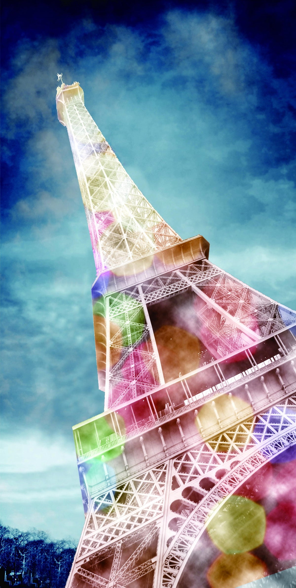 We'll Always Have Paris Tempered Glass Wall Art, 24" x 36"