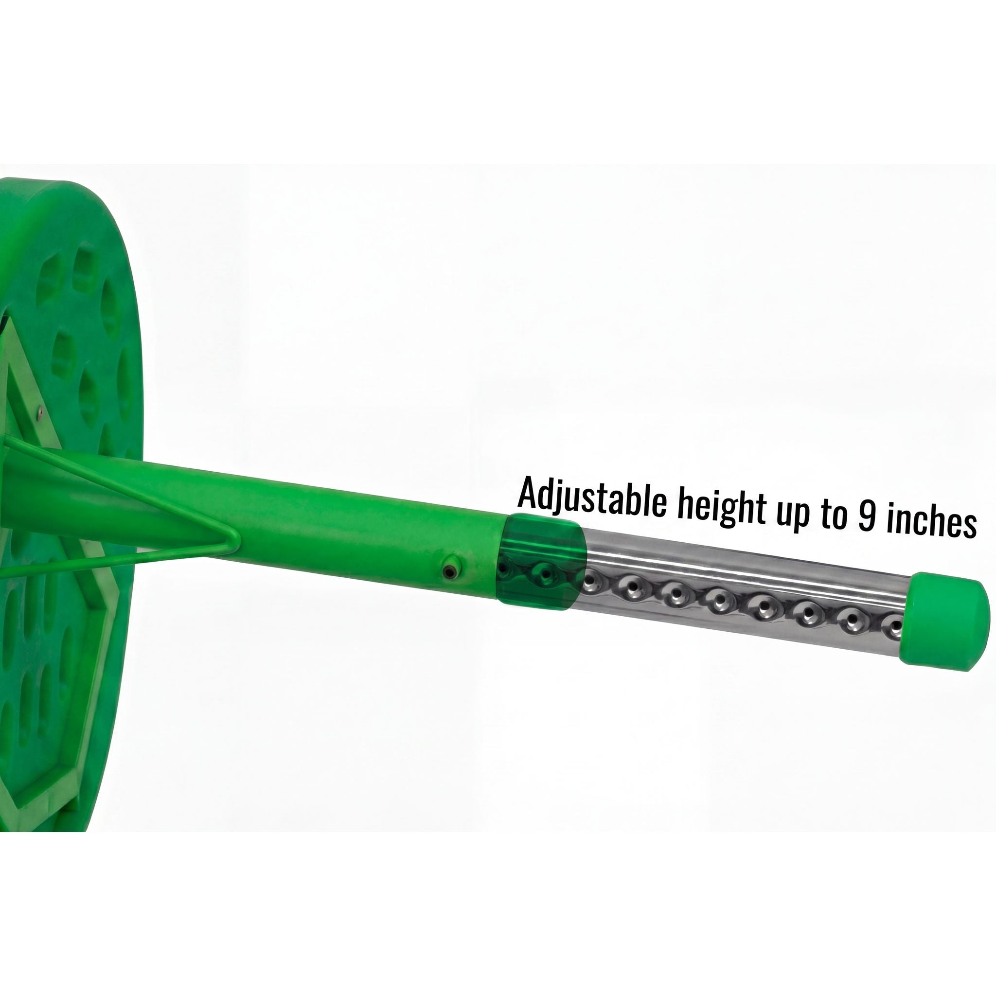 Cozy4Kids Adjustable Round Plastic Activity Table, Screaming Green