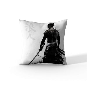 Cortesi Home 'Ronin' by Nicklas Gustafsson, Decorative Soft Velvet Square 18"x18" Accent Throw Pillow with Insert