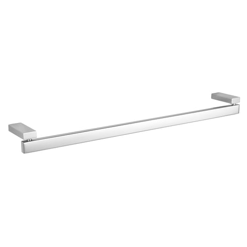 Enzo Contemporary Stainless Steel Towel Bar, Chrome