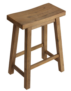 Cortesi Home Emma Counter Height Barstool in Solid Wood