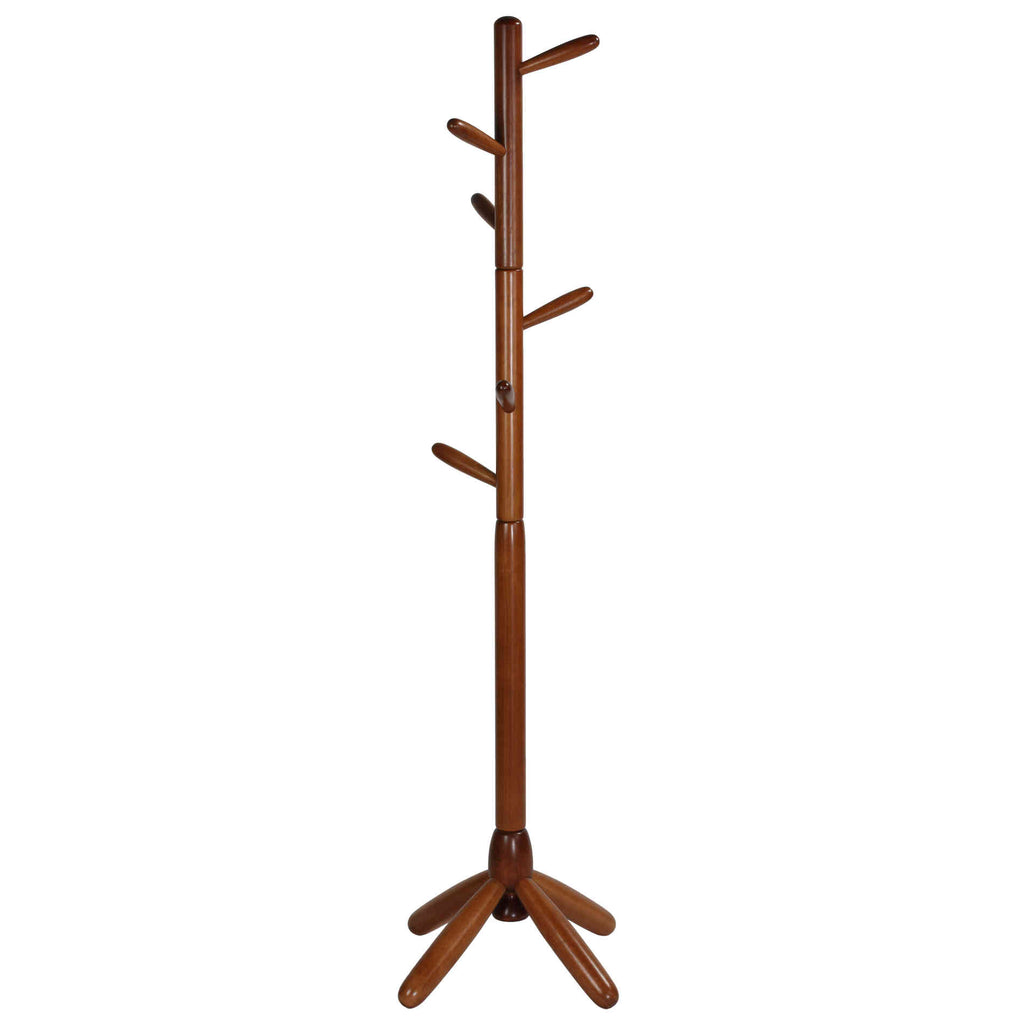 Cortesi Home CH-CR420504 Chandler Wooden Coat Rack, Oak
