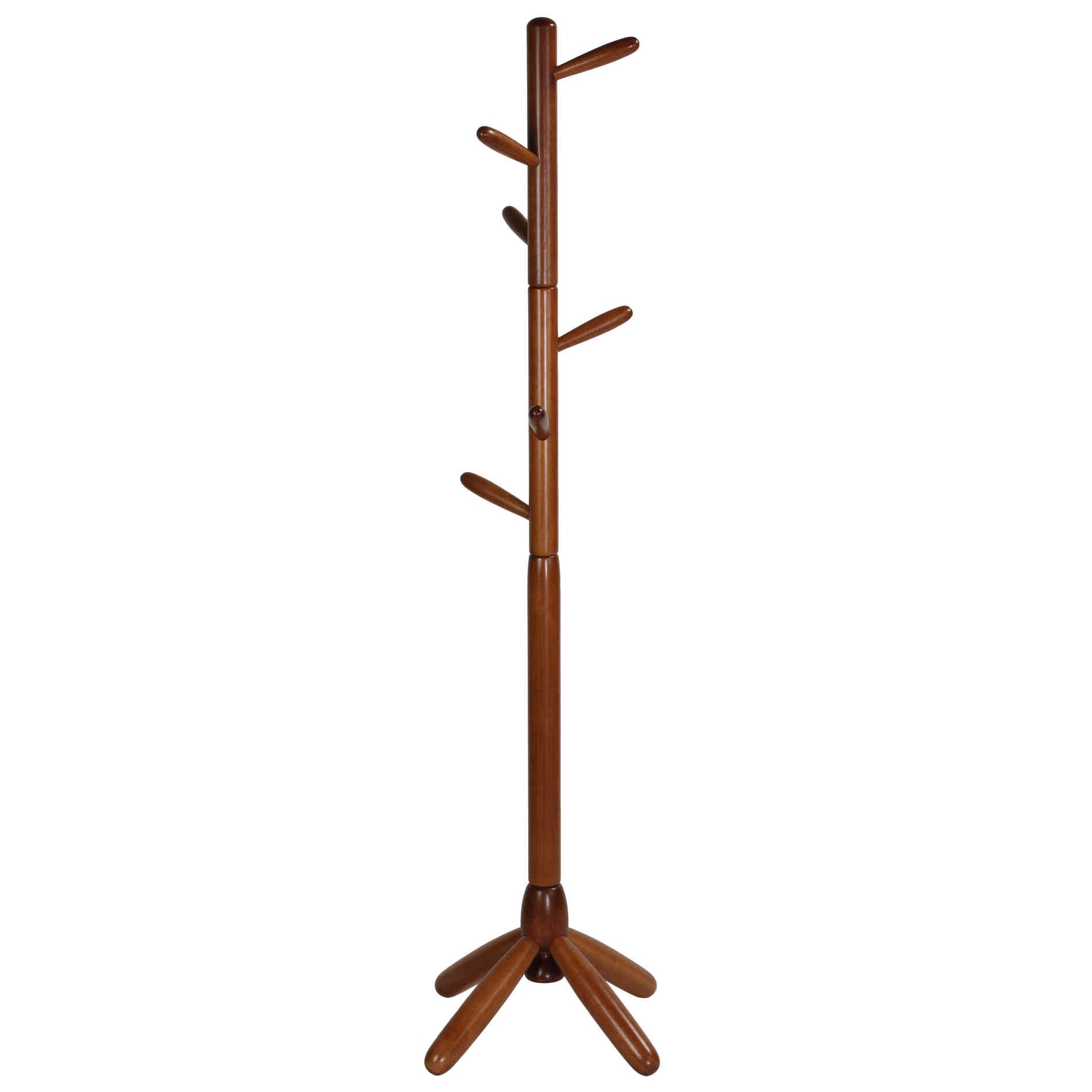 Cortesi Home CH-CR420504 Chandler Wooden Coat Rack, Oak