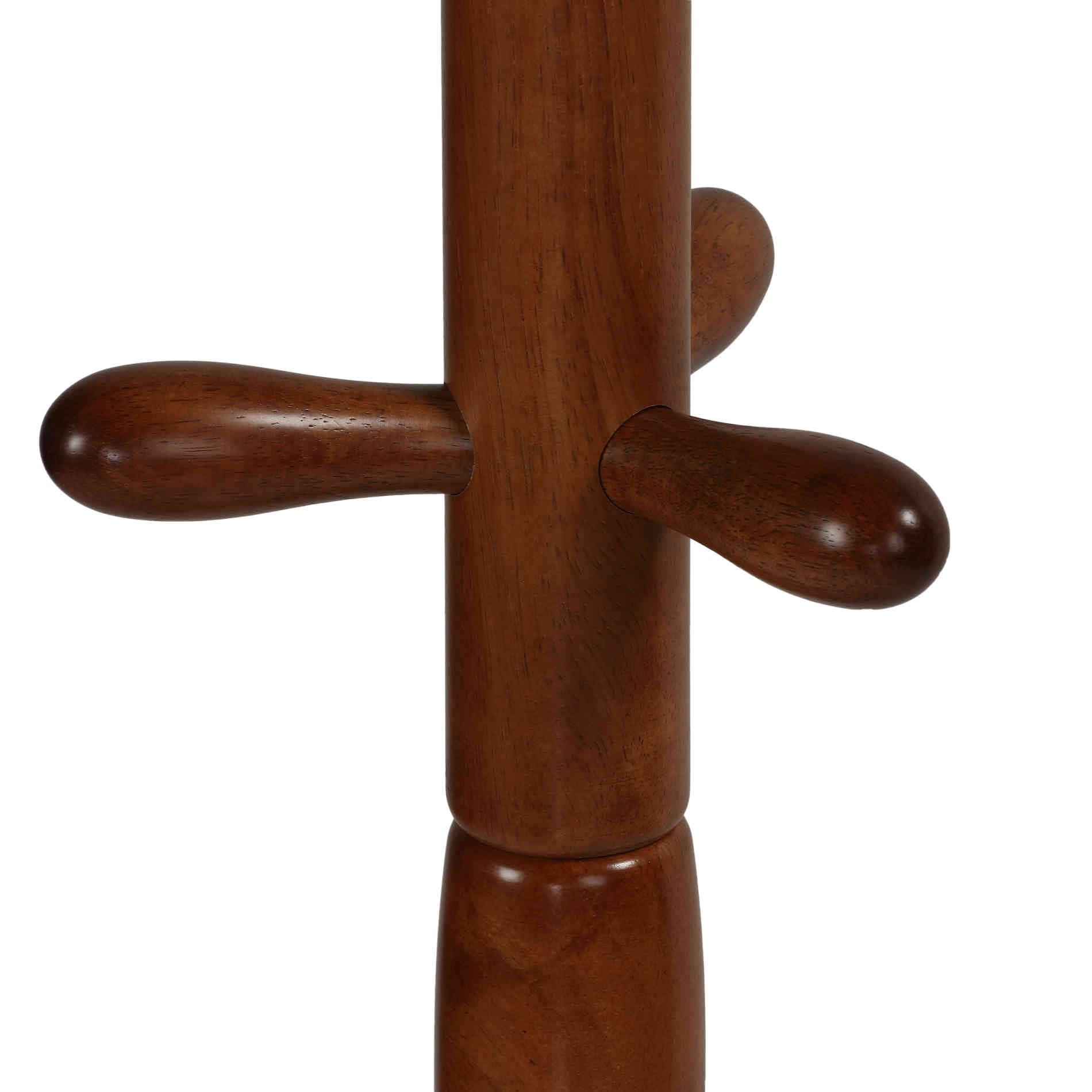Cortesi Home CH-CR420510 Phoebe Wooden Coat Rack, Oak
