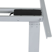 Cortesi Home Nova Electric Height Adjustable Desk Frame with Dual Motor, White