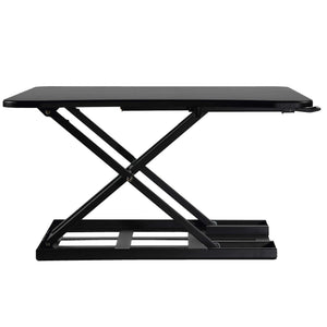 Cortesi Home Ursa Height Adjustable Standing Desk Converter, Black