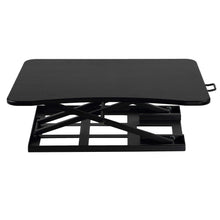 Cortesi Home Ursa Height Adjustable Standing Desk Converter, Black