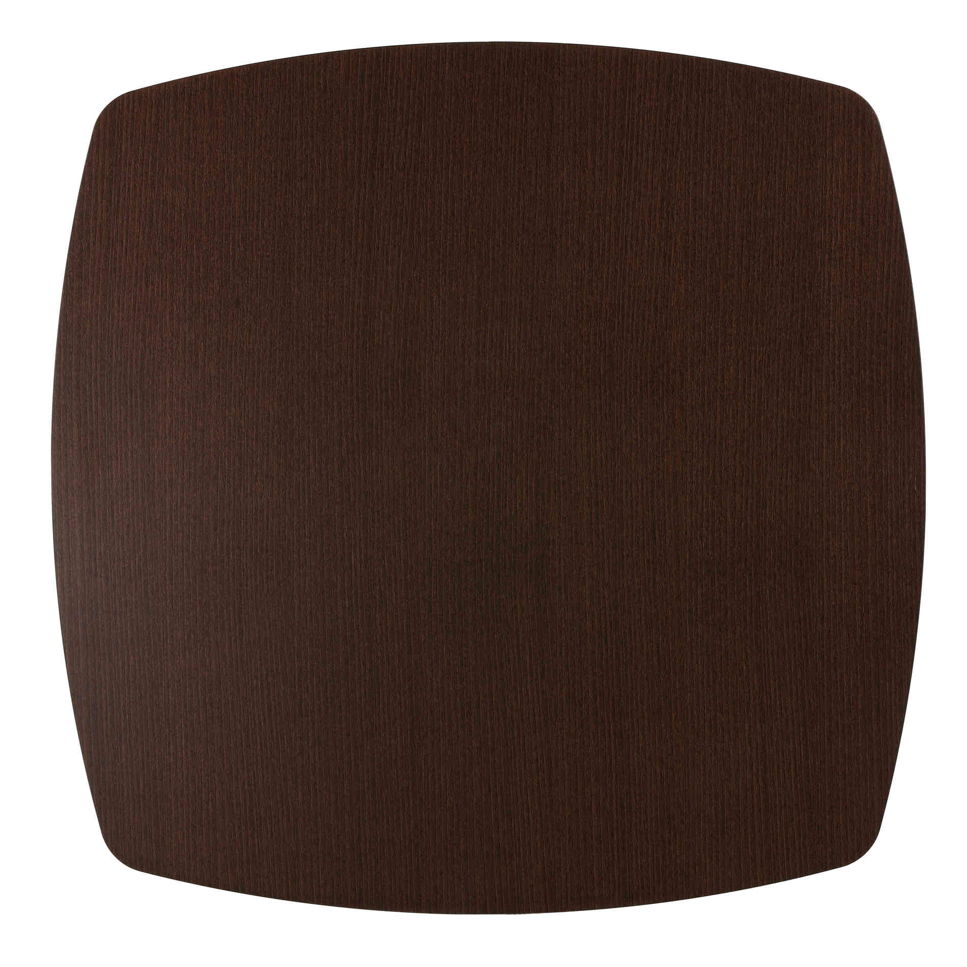 Cortesi Home Kari Small Dining Table, Walnut Finish