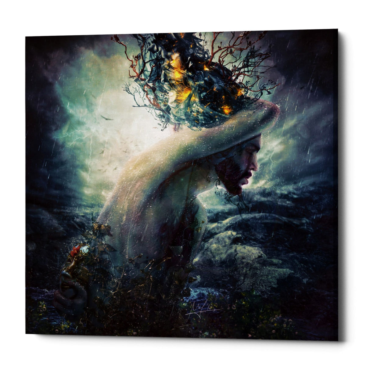 Cortesi Home "Charade" by Mario Sanchez Nevado, Giclee Canvas Wall Art