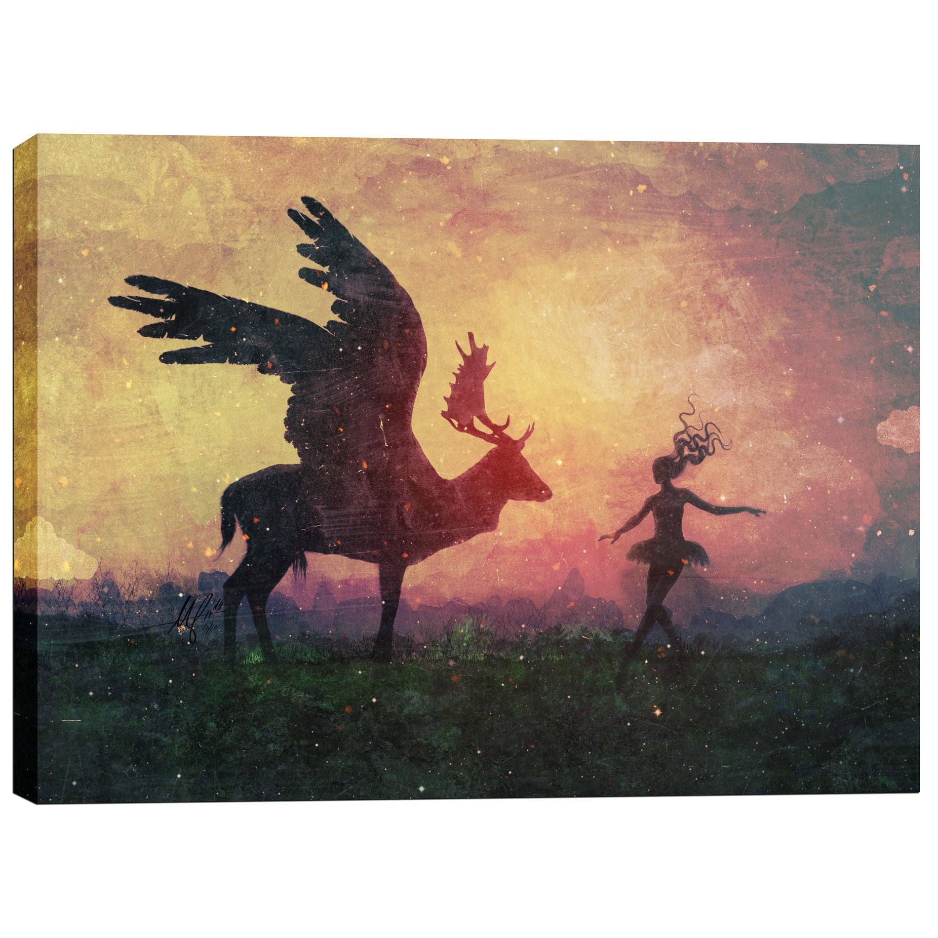 Cortesi Home "The Dancers" by Mario Sanchez Nevado, Giclee Canvas Wall Art