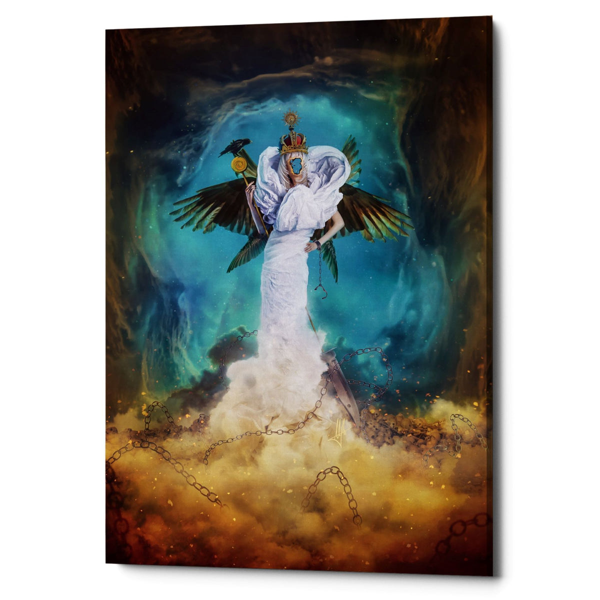 Cortesi Home "Emperor of Nothing" by Mario Sanchez Nevado, Giclee Canvas Wall Art