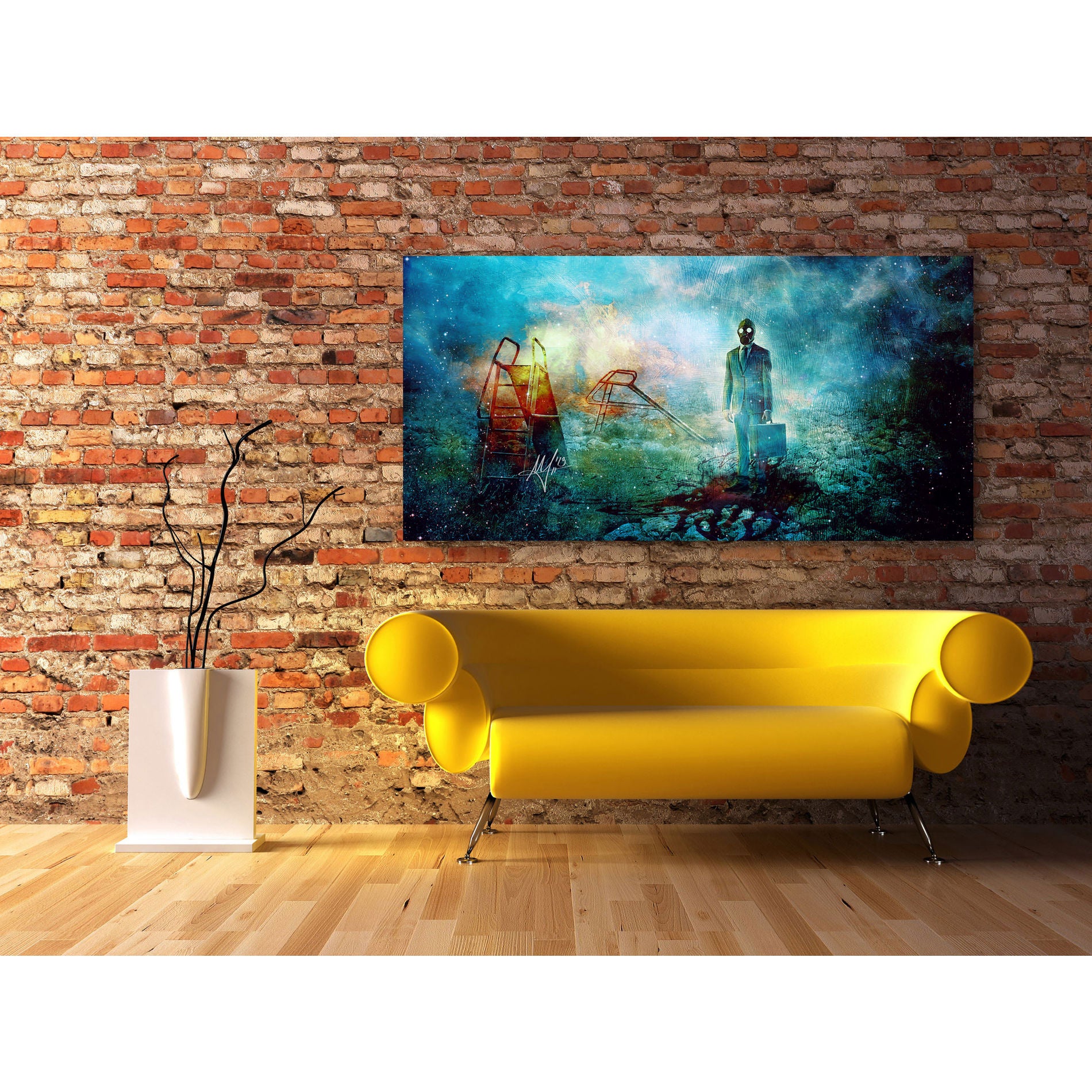 Cortesi Home "Grief" by Mario Sanchez Nevado, Giclee Canvas Wall Art