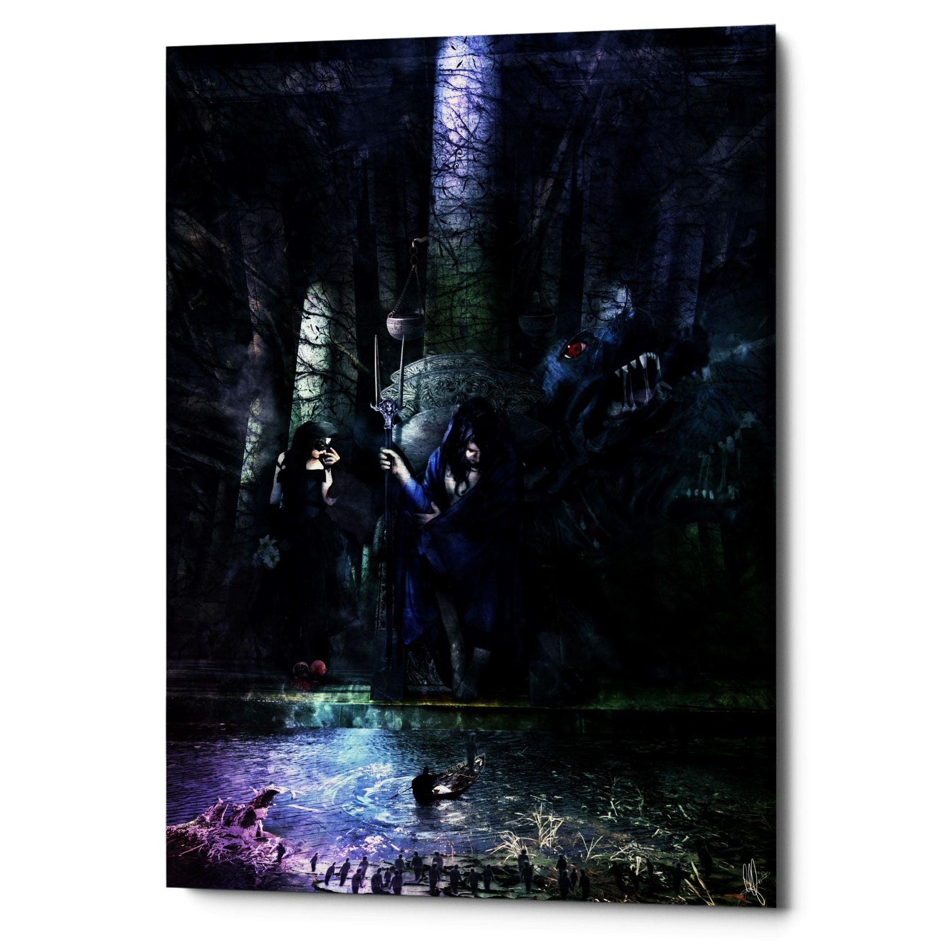 Cortesi Home "Hades" by Mario Sanchez Nevado, Giclee Canvas Wall Art