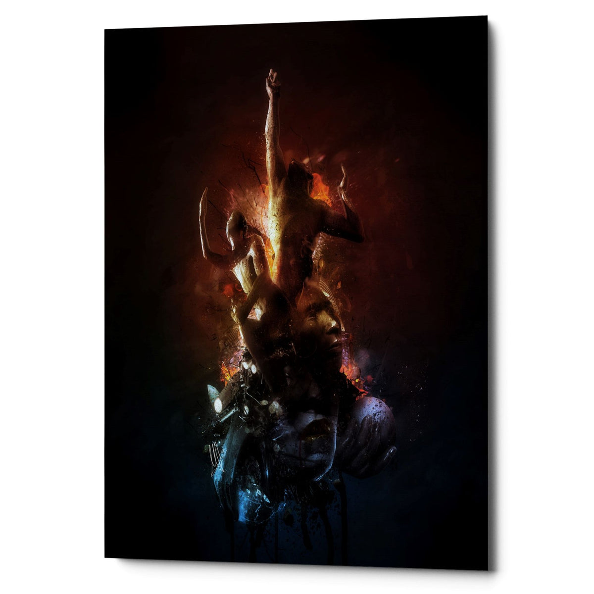 Cortesi Home "Hell Are The Others" by Mario Sanchez Nevado, Giclee Canvas Wall Art