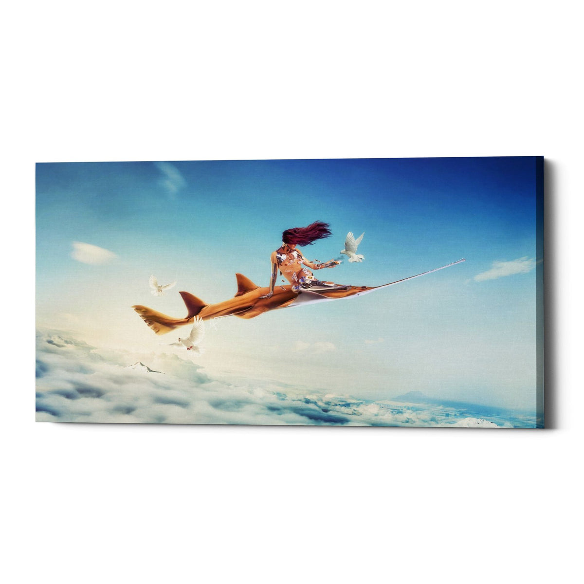 Cortesi Home "How" by Mario Sanchez Nevado, Giclee Canvas Wall Art