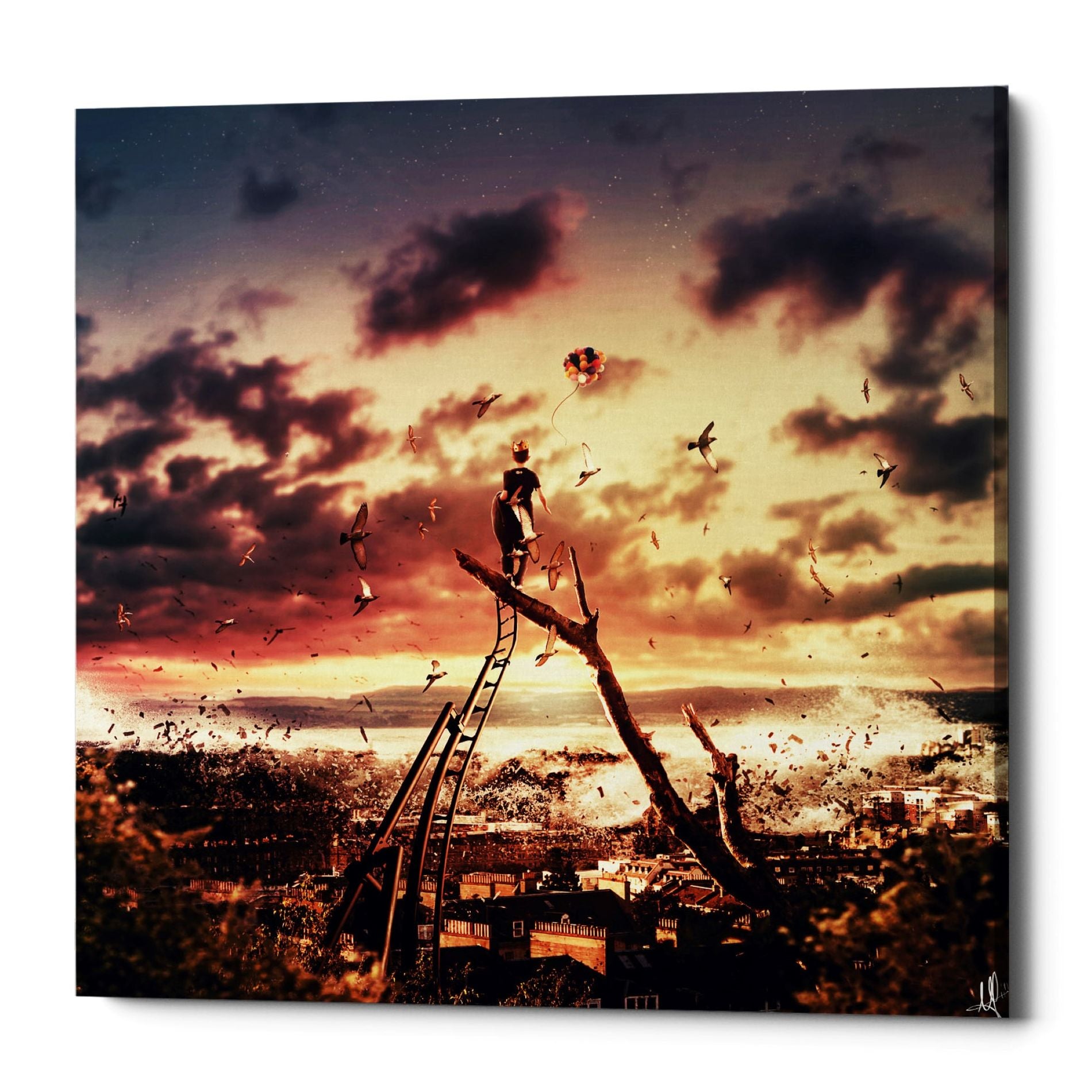 Cortesi Home "King For A Day" by Mario Sanchez Nevado, Giclee Canvas Wall Art