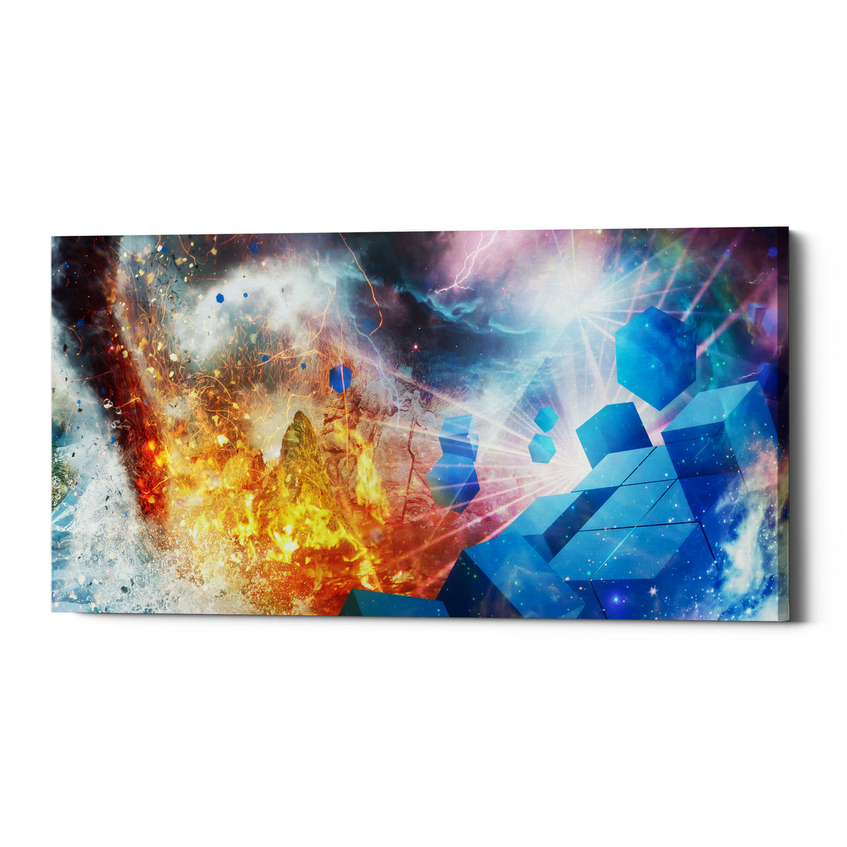 Cortesi Home "Press Start Part 2" by Mario Sanchez Nevado, Giclee Canvas Wall Art