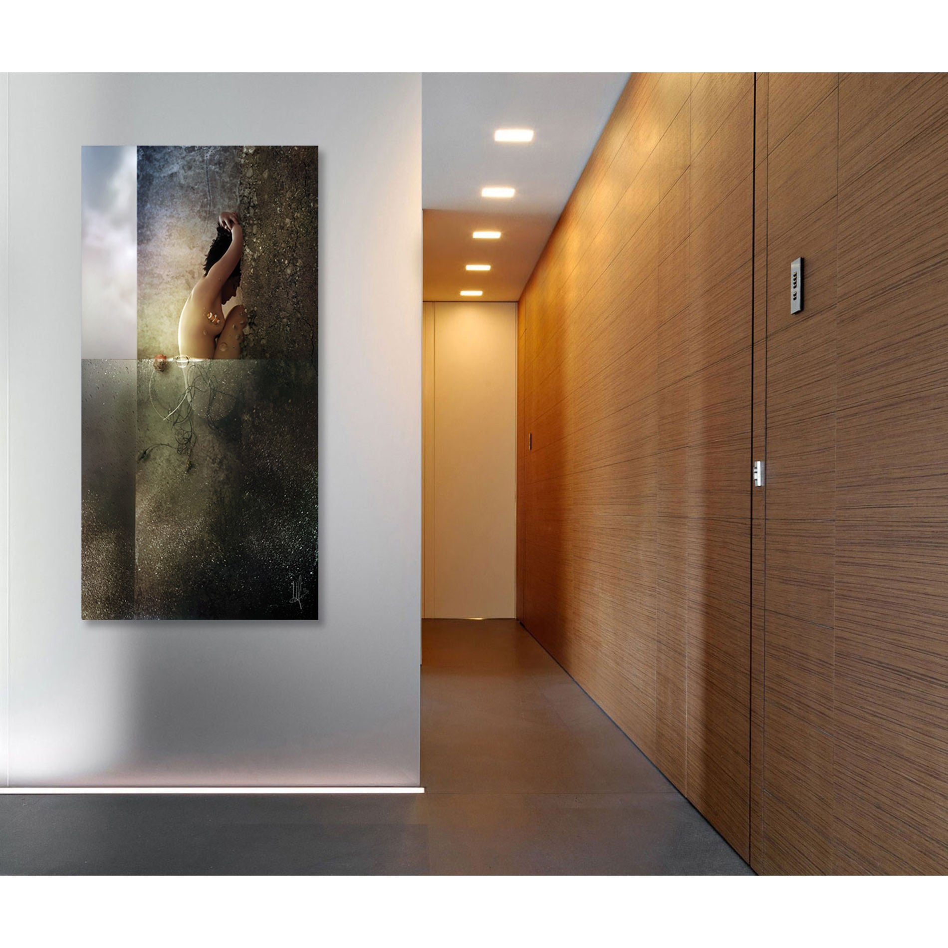 Cortesi Home "Reality Clash" by Mario Sanchez Nevado, Giclee Canvas Wall Art