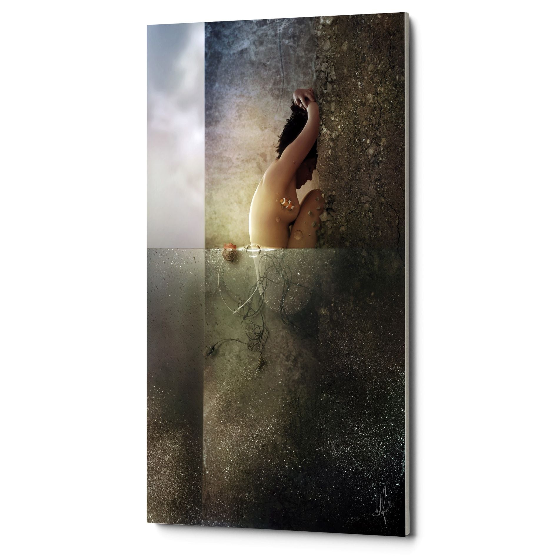 Cortesi Home "Reality Clash" by Mario Sanchez Nevado, Giclee Canvas Wall Art