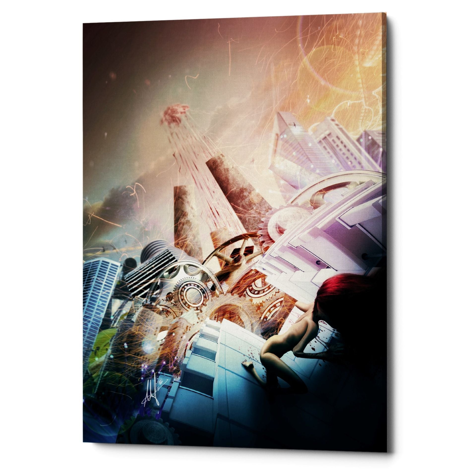 Cortesi Home "Runaway" by Mario Sanchez Nevado, Giclee Canvas Wall Art