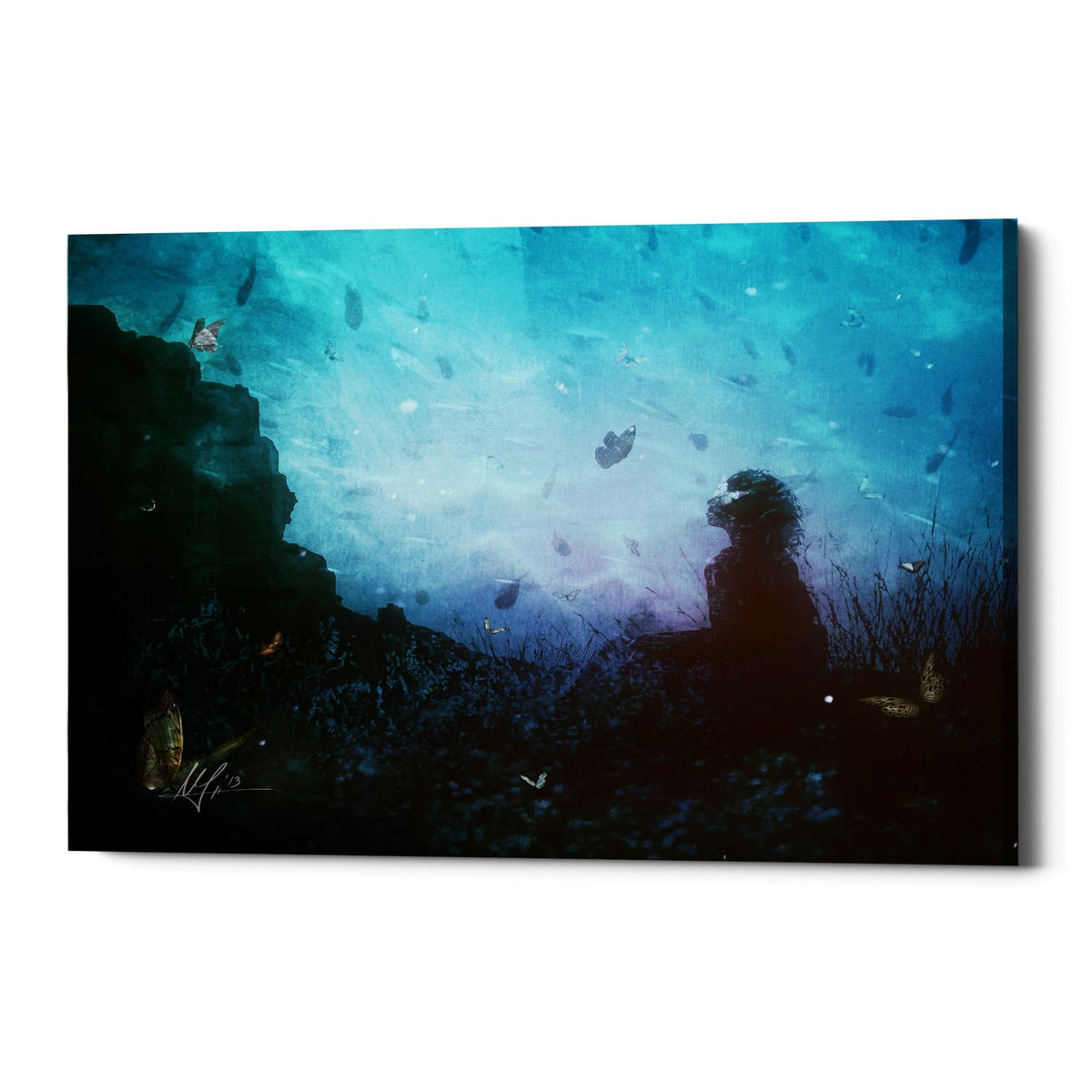 Cortesi Home "Shattered Memories" by Mario Sanchez Nevado, Giclee Canvas Wall Art