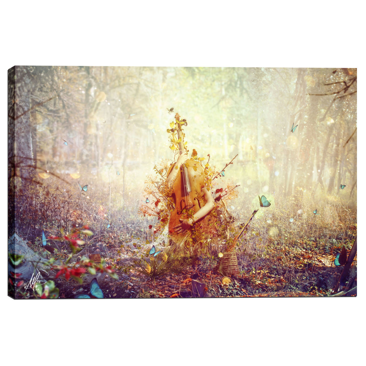 Cortesi Home "Silence" by Mario Sanchez Nevado, Giclee Canvas Wall Art