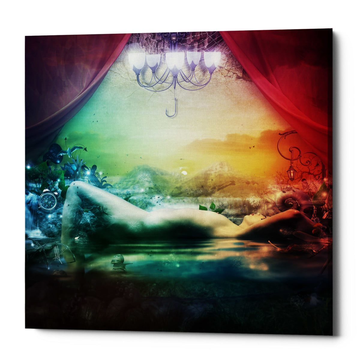 Cortesi Home "Sleepless" by Mario Sanchez Nevado, Giclee Canvas Wall Art