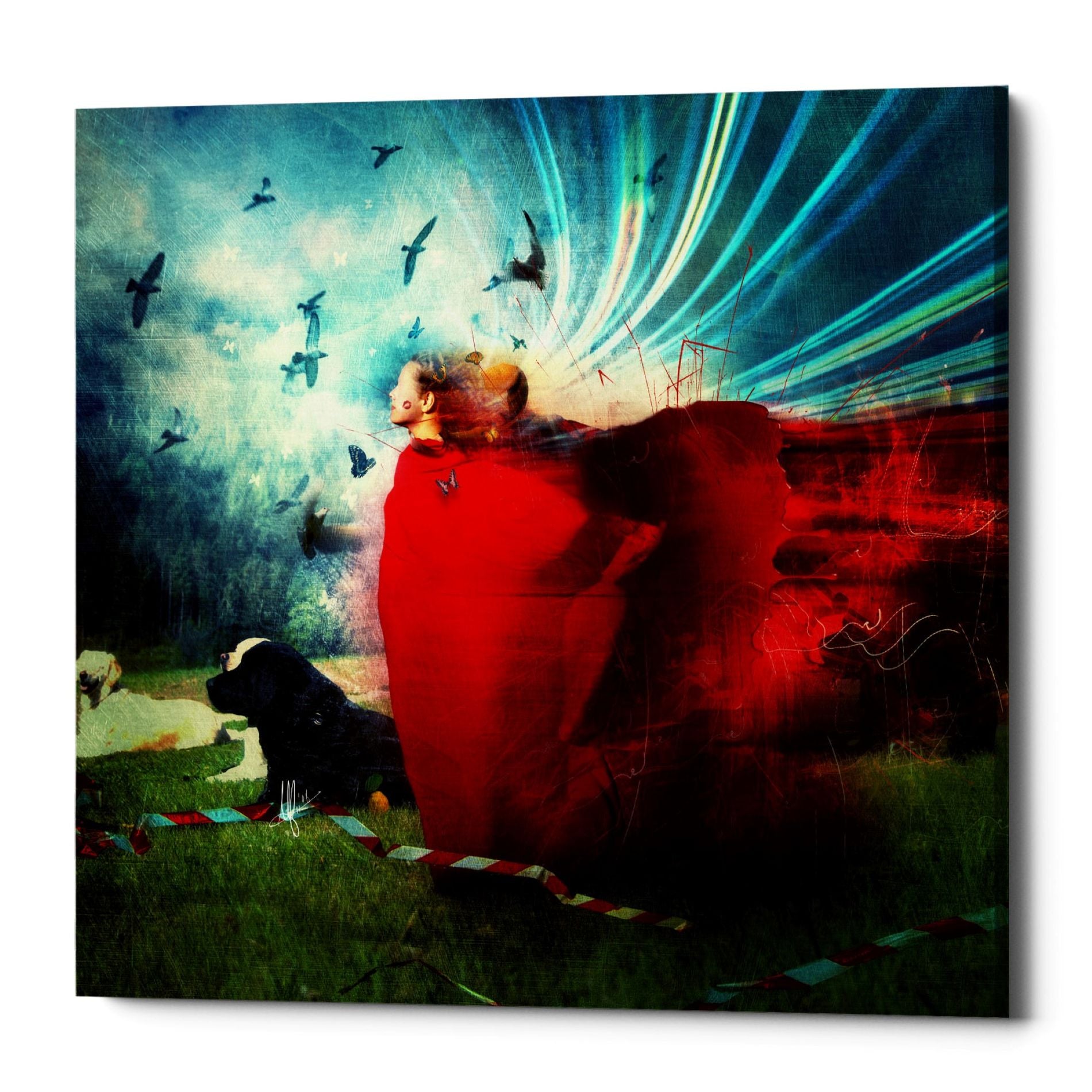 Cortesi Home "The Strange Blind Sensation" by Mario Sanchez Nevado, Giclee Canvas Wall Art