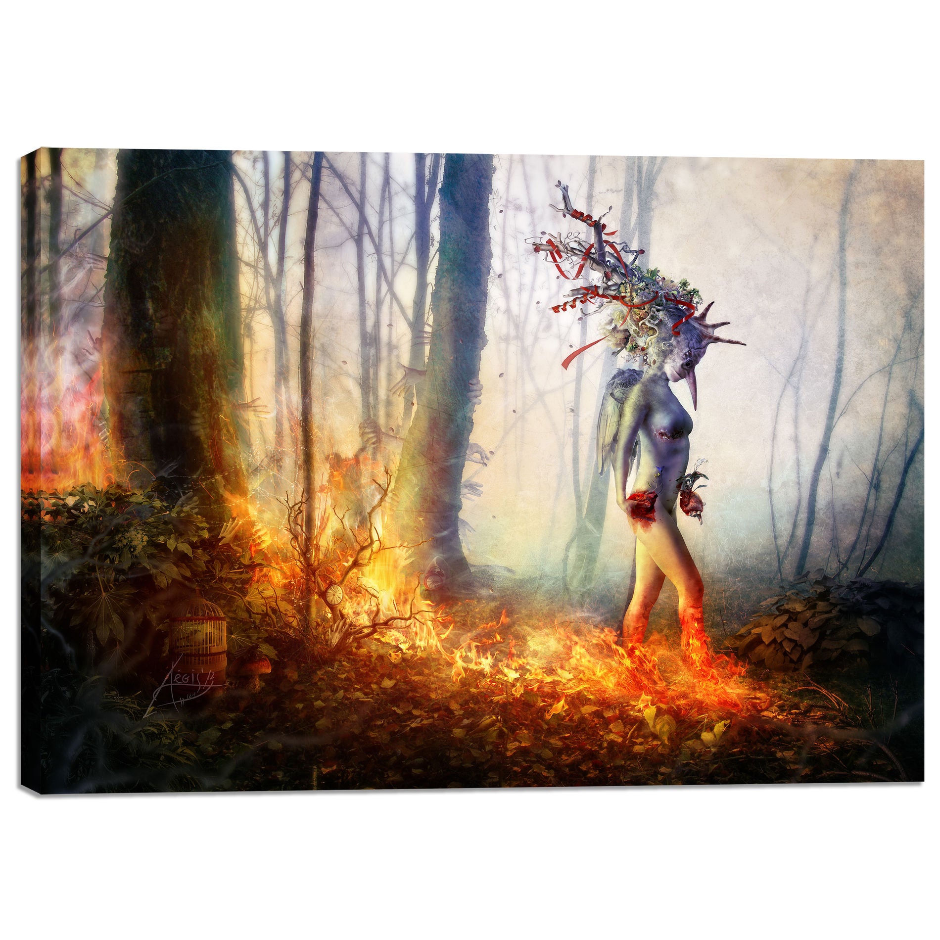 Cortesi Home "Trust in Me" by Mario Sanchez Nevado, Giclee Canvas Wall Art