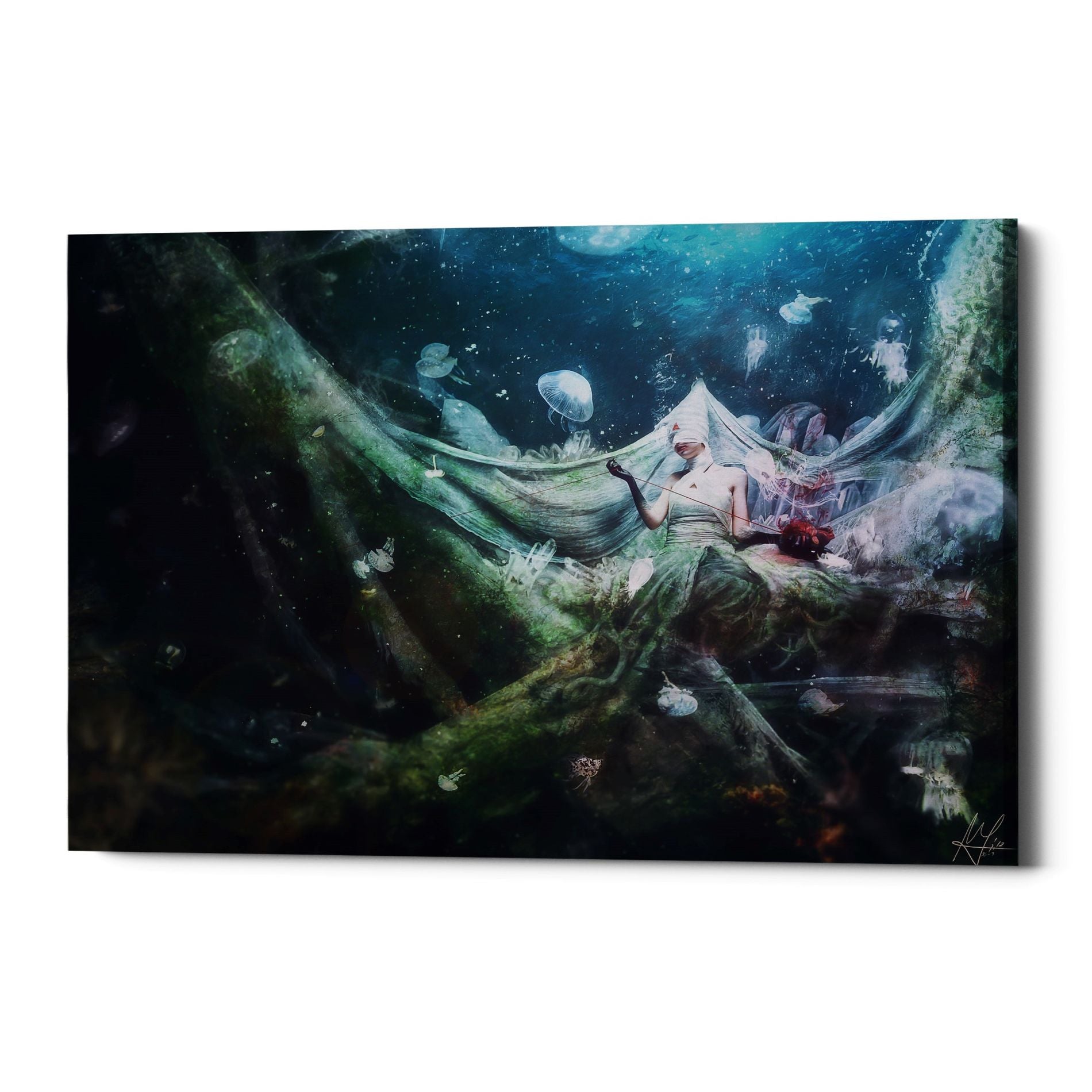 Cortesi Home "Unravel" by Mario Sanchez Nevado, Giclee Canvas Wall Art
