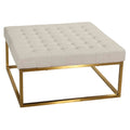 Cortesi Home Hepburn Tufted Ottoman