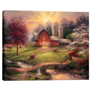 Cortesi Home 'Anticipation of the Day Ahead' by Chuck Pinson, Canvas Wall Art