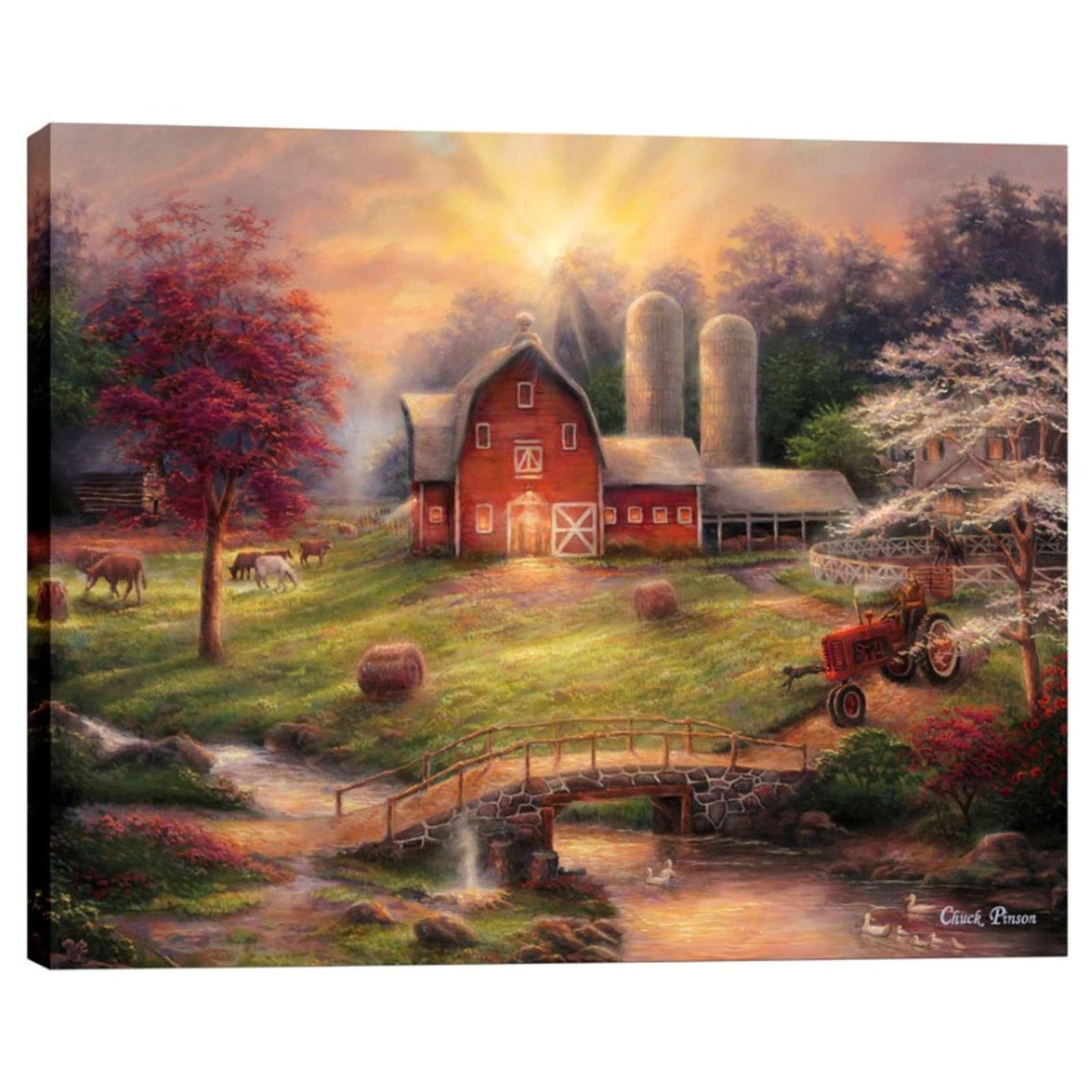 Cortesi Home 'Anticipation of the Day Ahead' by Chuck Pinson, Canvas Wall Art