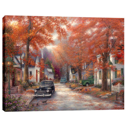 Cortesi Home 'A Moment on Memory Lane' by Chuck Pinson, Canvas Wall Art