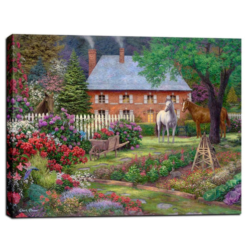 Cortesi Home 'The Sweet Garden' by Chuck Pinson, Canvas Wall Art