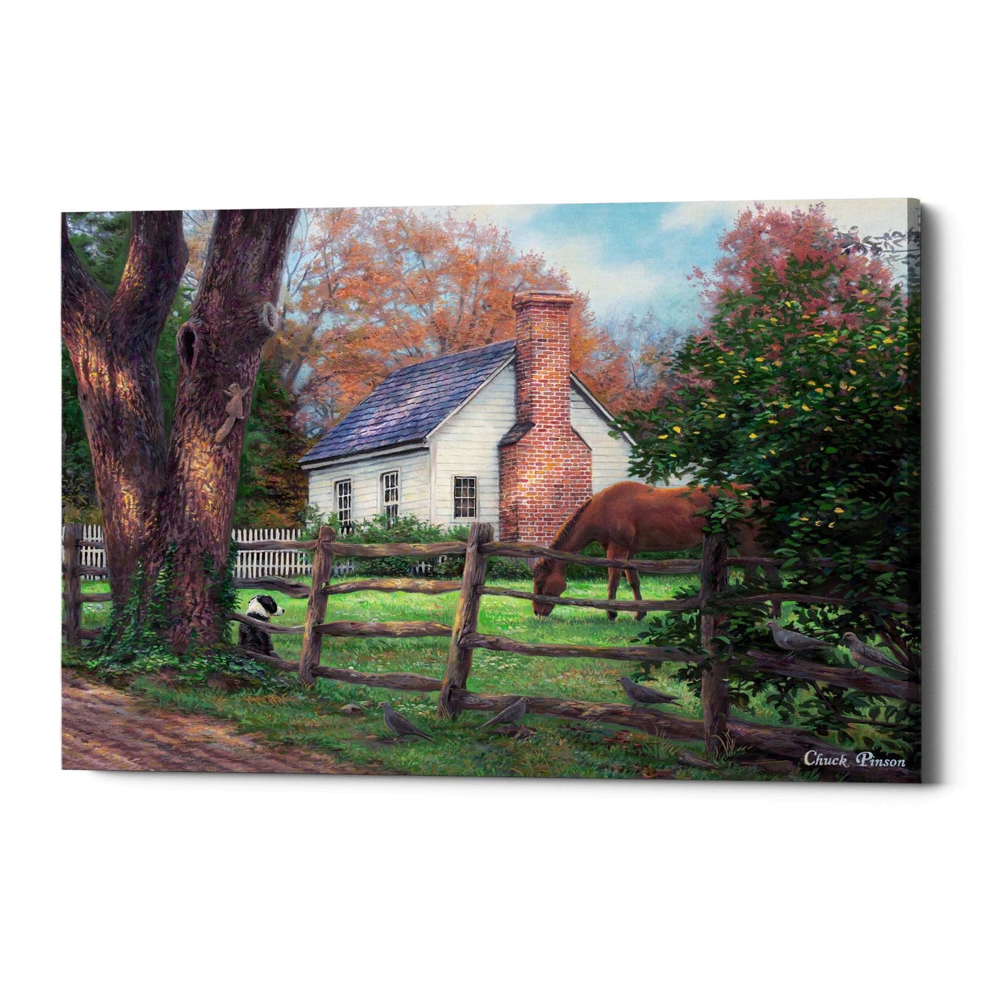 Cortesi Home 'Where Time Moves Slower' by Chuck Pinson, Canvas Wall Art
