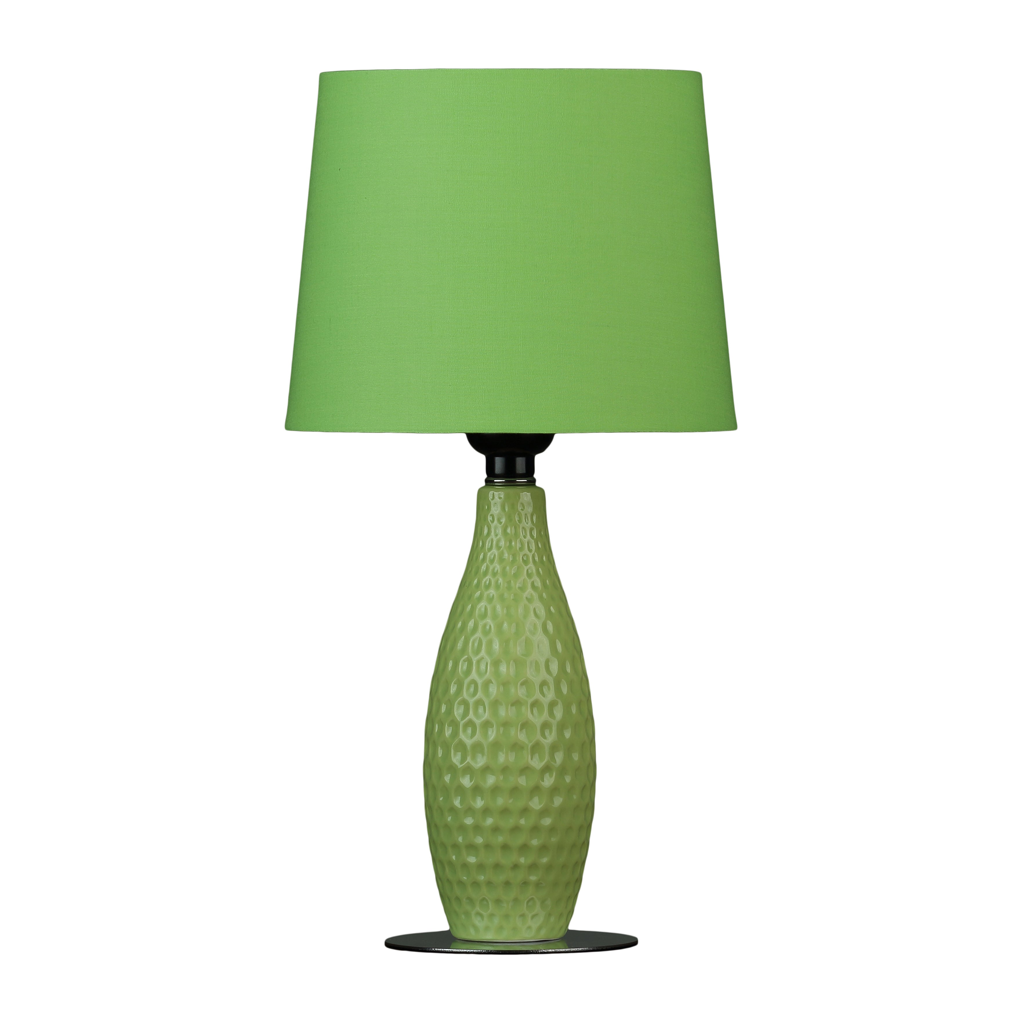 Cortesi Home Madison Small Table Lamp, Light Green