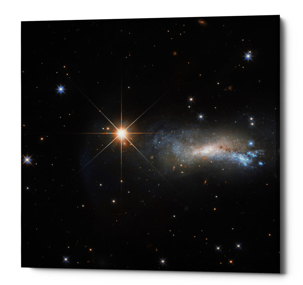 Epic Graffiti "Outshine" Hubble Space Telescope Giclee Canvas Wall Art